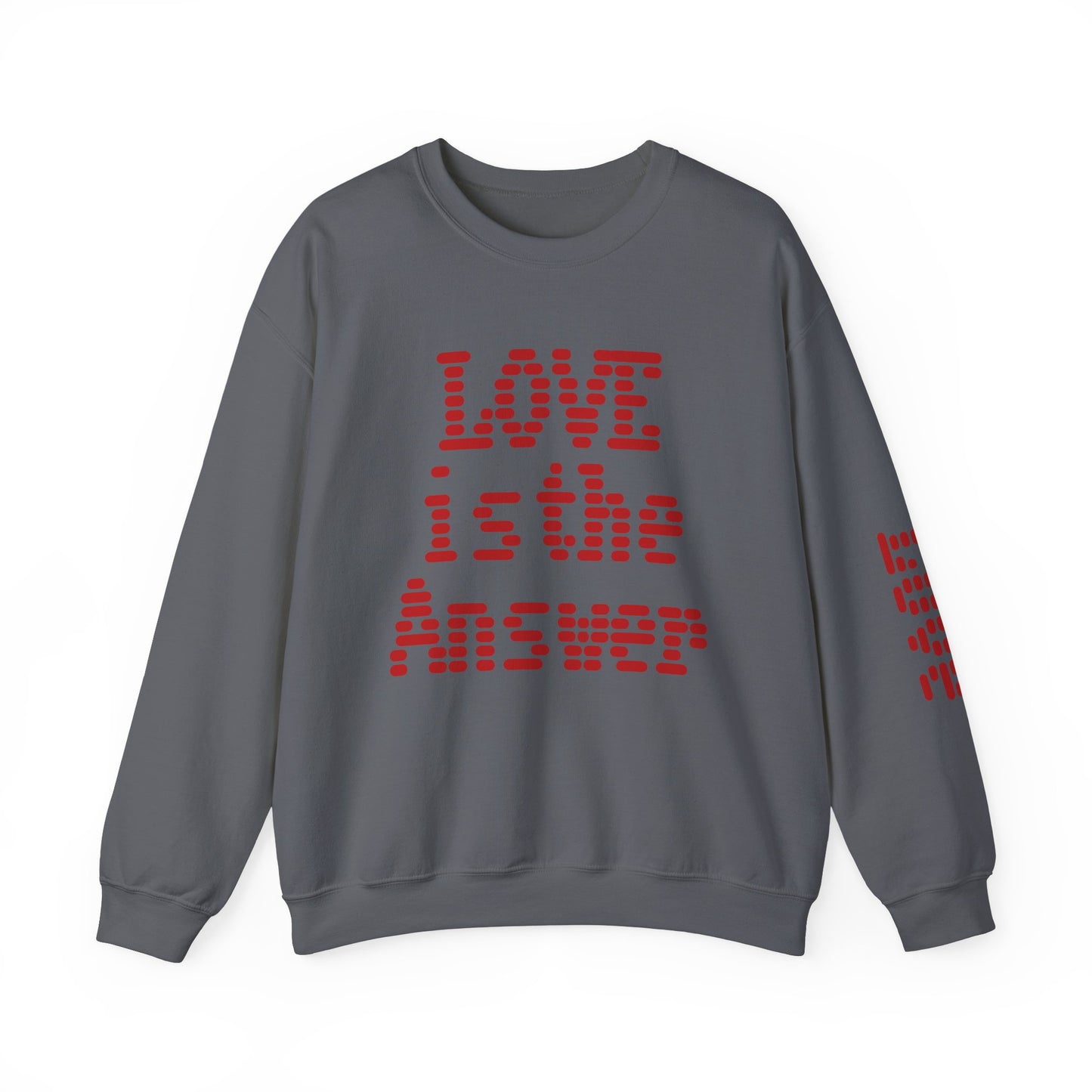 Love Is the answer Crewneck Sweatshirt - Unisex Heavy Blend™