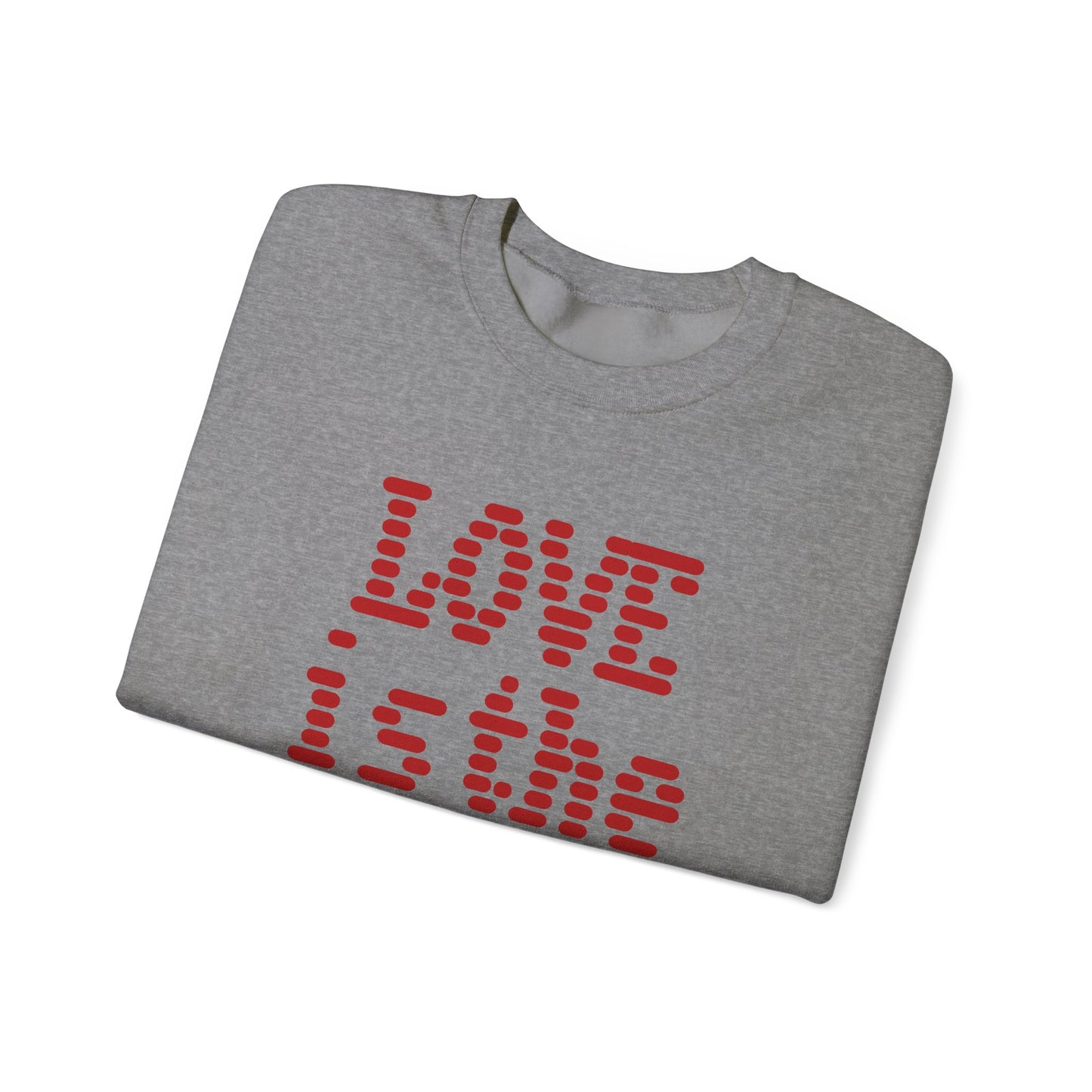 Love Is the answer Crewneck Sweatshirt - Unisex Heavy Blend™