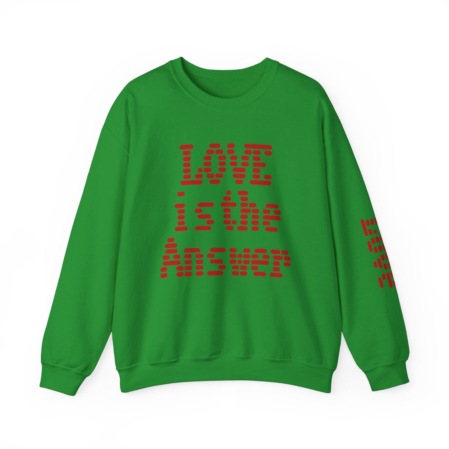 Love Is the answer Crewneck Sweatshirt - Unisex Heavy Blend™