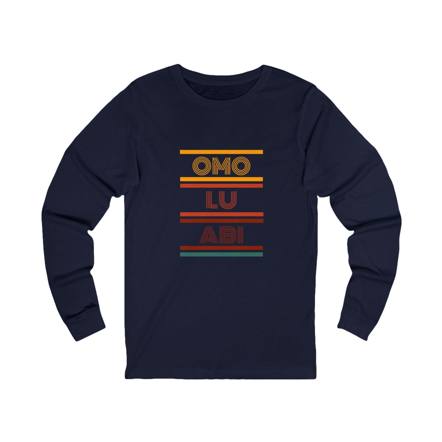 Omo Lu Abi Unisex Long Sleeve Tee - Stylish and Comfortable for Everyday Wear