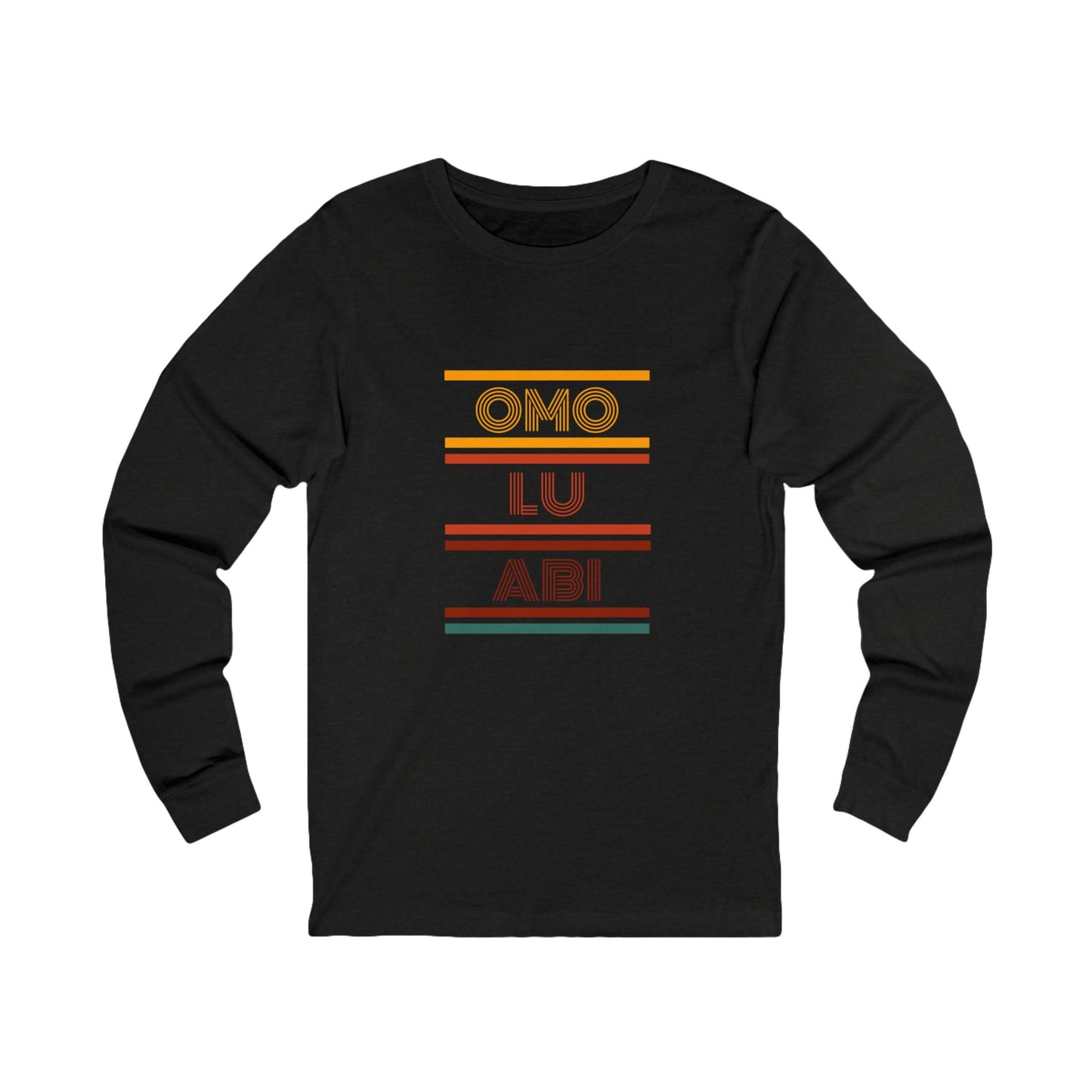Omo Lu Abi Unisex Long Sleeve Tee - Stylish and Comfortable for Everyday Wear