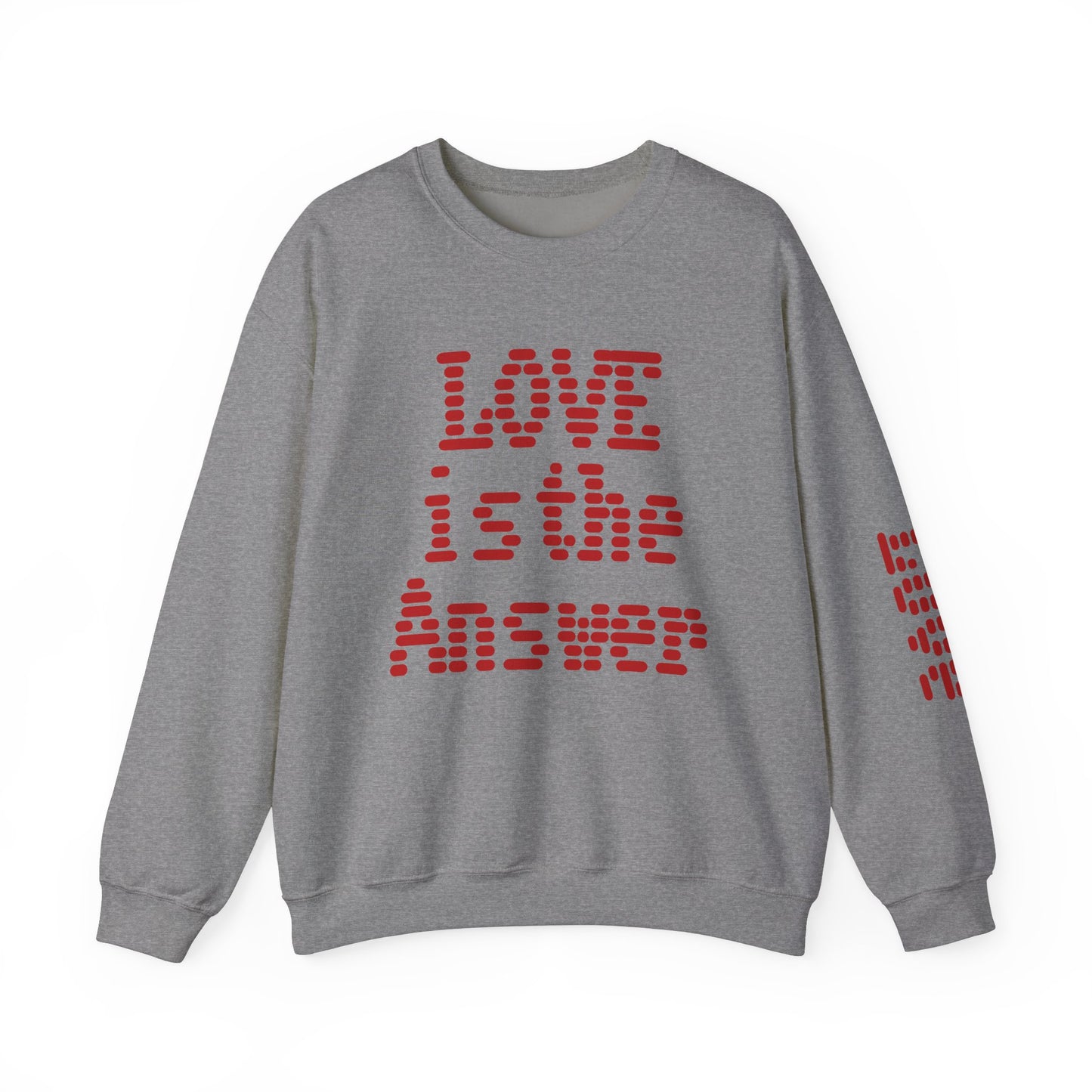 Love Is the answer Crewneck Sweatshirt - Unisex Heavy Blend™