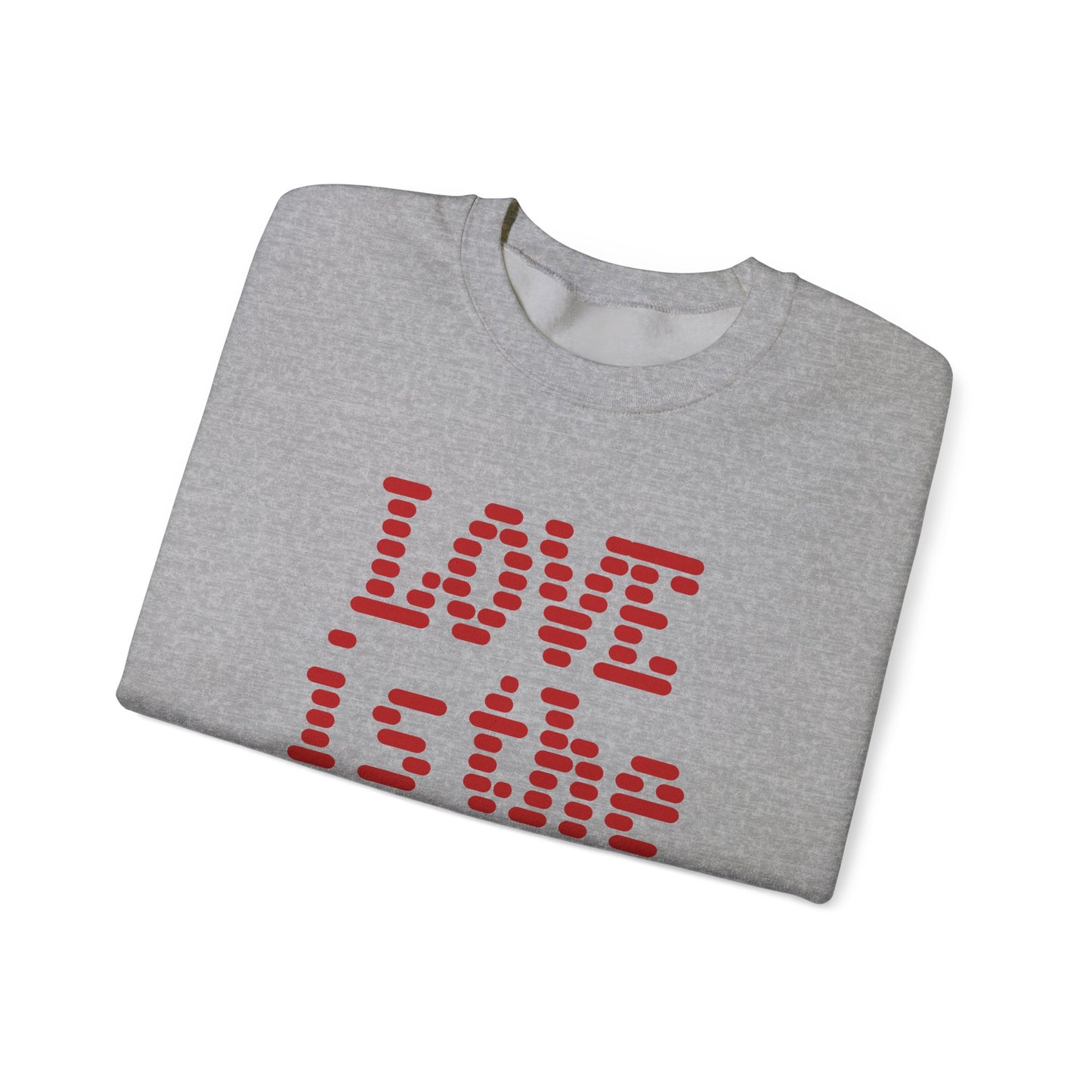 Love Is the answer Crewneck Sweatshirt - Unisex Heavy Blend™