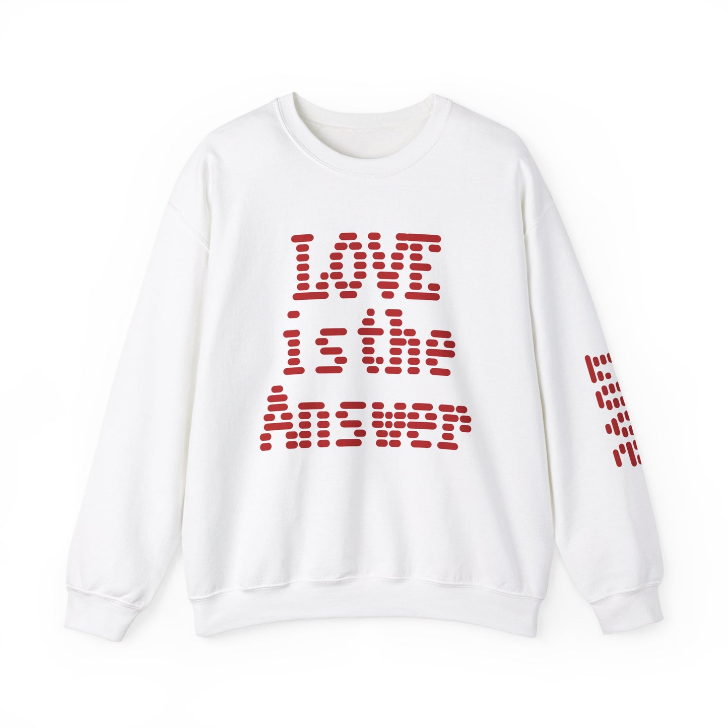 Love Is the answer Crewneck Sweatshirt - Unisex Heavy Blend™