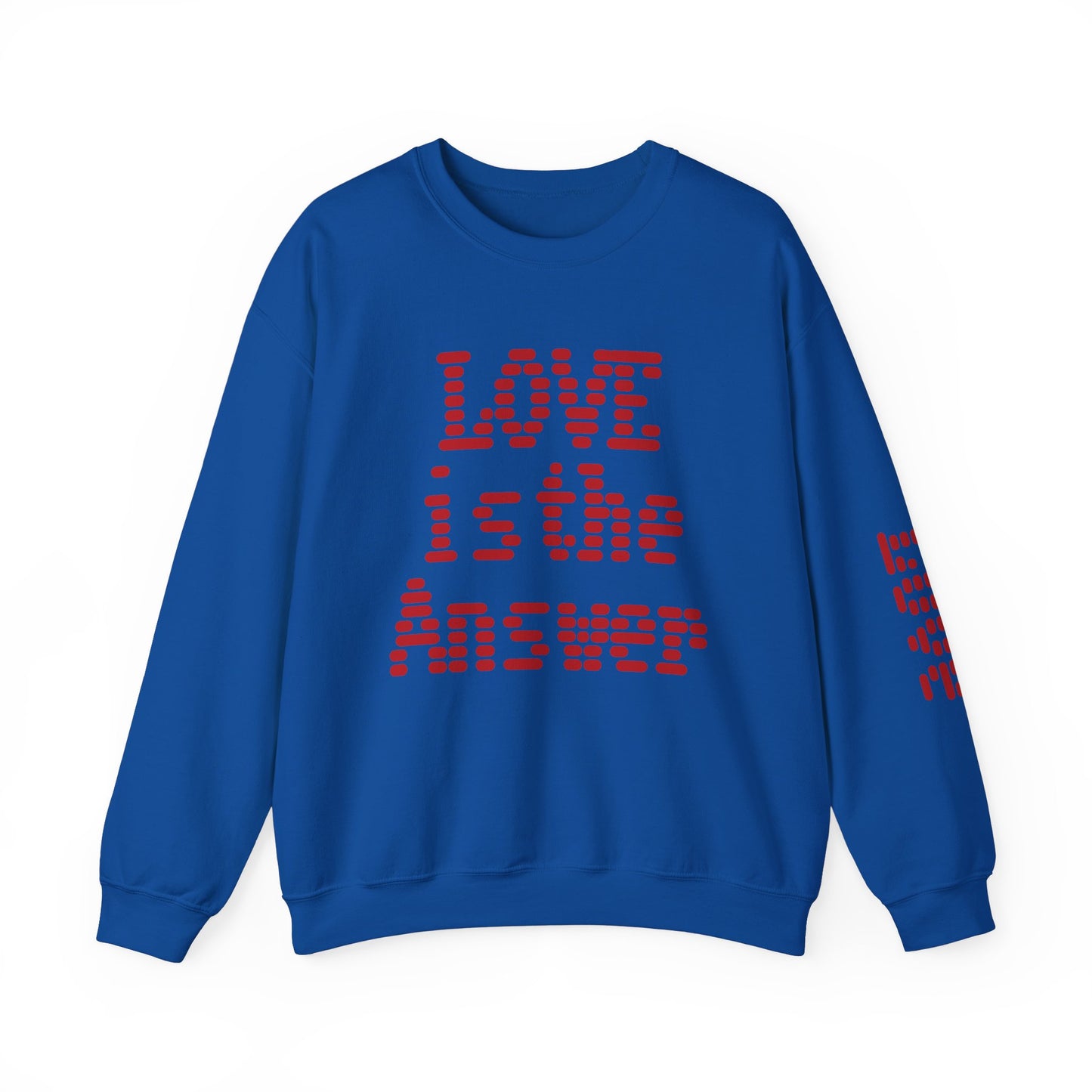 Love Is the answer Crewneck Sweatshirt - Unisex Heavy Blend™