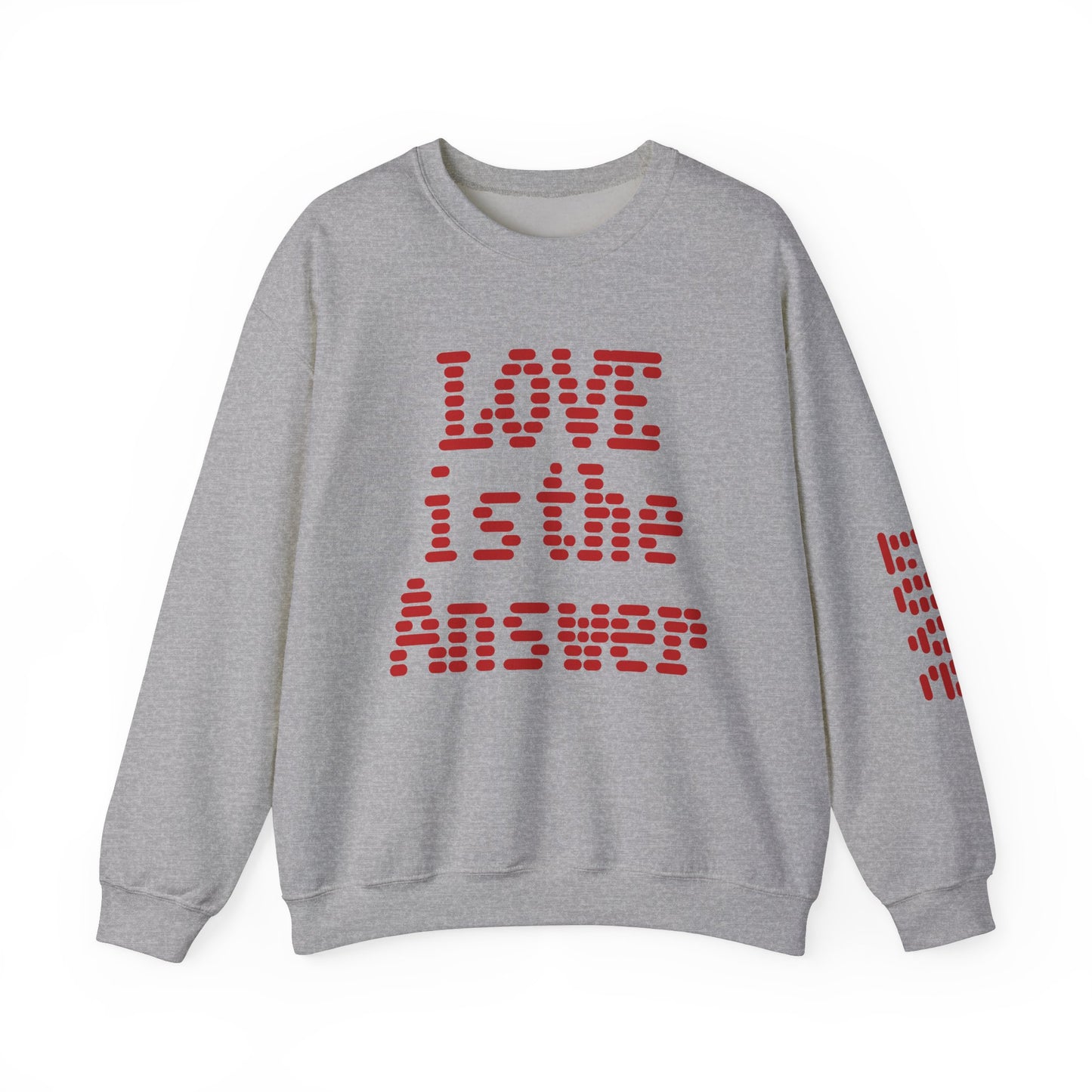 Love Is the answer Crewneck Sweatshirt - Unisex Heavy Blend™