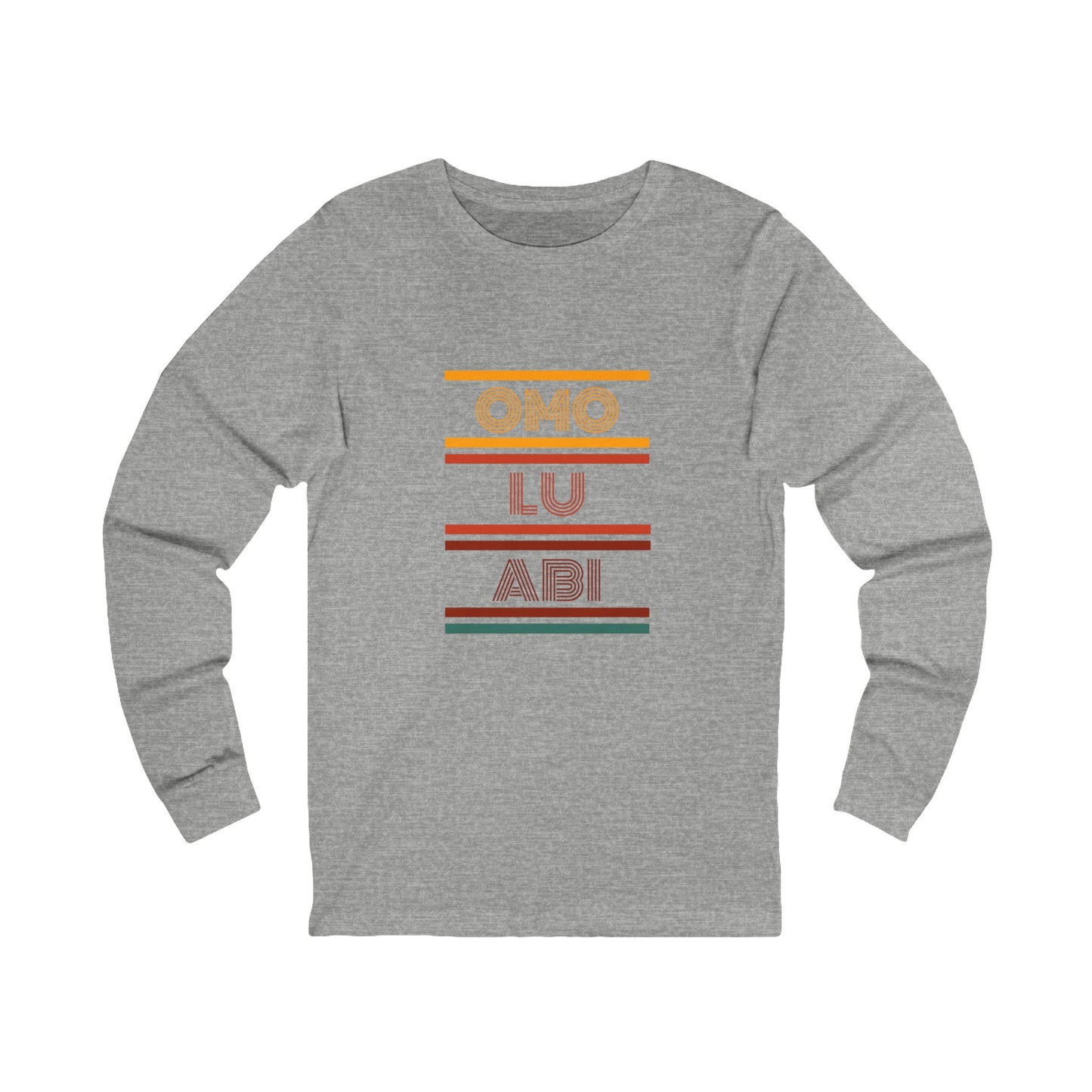 Omo Lu Abi Unisex Long Sleeve Tee - Stylish and Comfortable for Everyday Wear