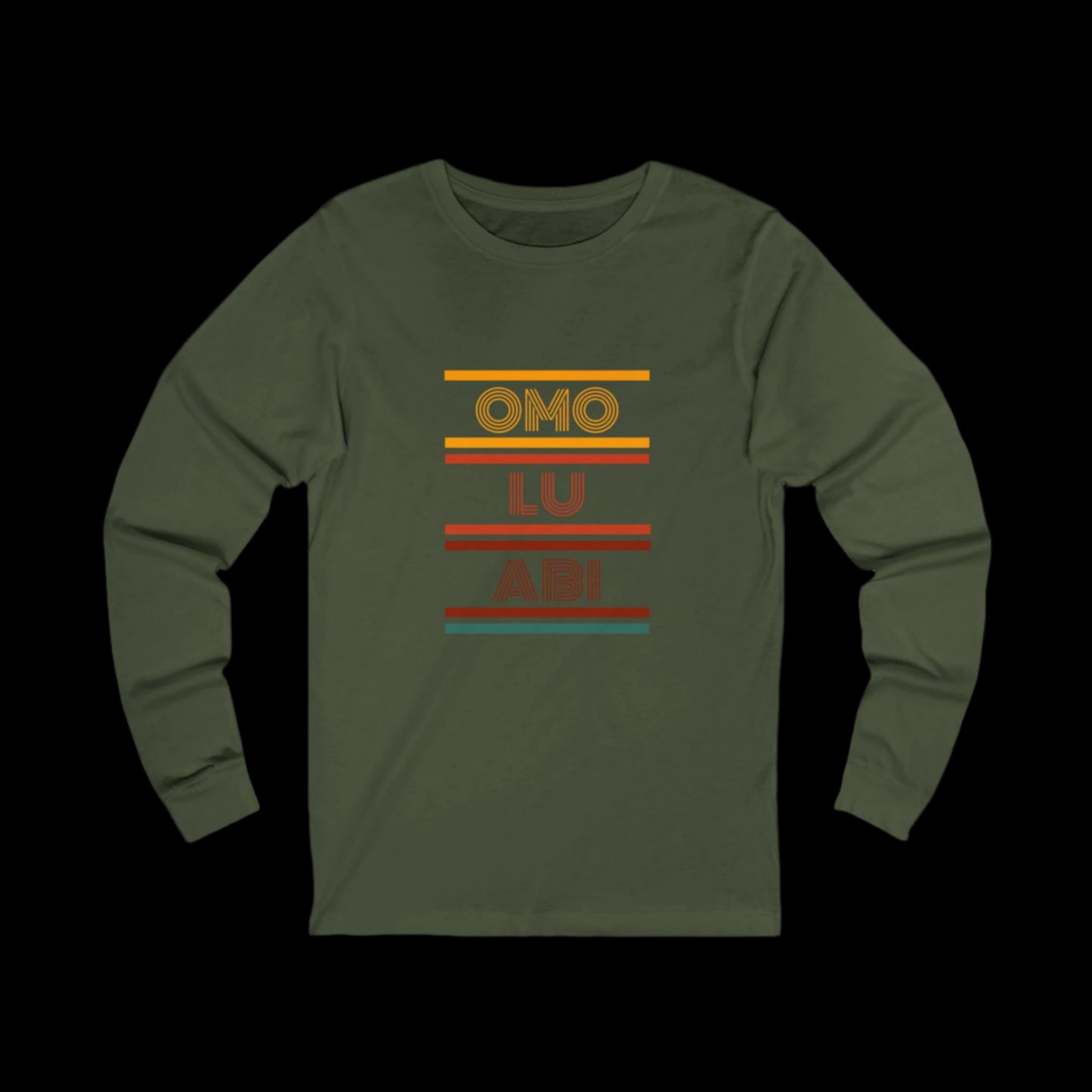 Omo Lu Abi Unisex Long Sleeve Tee - Stylish and Comfortable for Everyday Wear